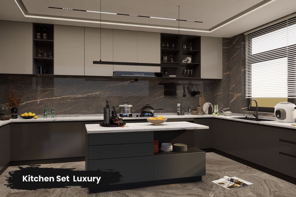 kitchen set luxury